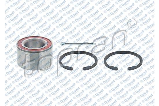 TOPRAN 202430001 On Teker Rulmani [Kit] Astra F Corsa A Kalos Aveo 91>